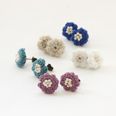 コットンレース糸のアクセサリー2