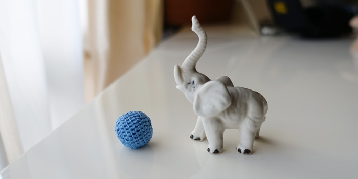 シルクのアクセサリーのお手入れ写真