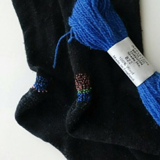 ダーニングとアップルトンの刺繍糸