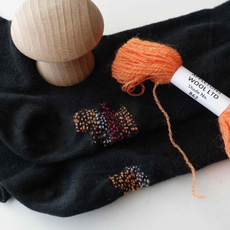 ダーニングとアップルトンの刺繍糸