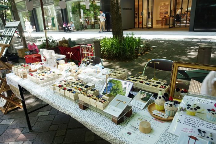 丸の内ストリートマーケット出店写真