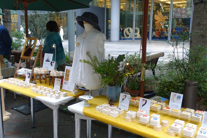 丸の内ストリートマーケット出店写真